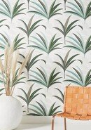 Online Designer Kitchen Morocco Palm Wallpaper