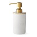 Online Designer Bathroom Marble and Brass Soap Dispenser