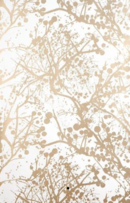 Online Designer Combined Living/Dining Wilderness Wallpaper in Gold and White design by Ferm Living