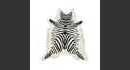 Online Designer Living Room Saddlemans Zebra Animal Print Cowhide Black/Off White Area Rug