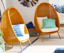 Online Designer Living Room Woven Cave Chair