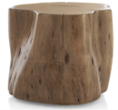 Online Designer Combined Living/Dining Teton Natural Solid Wood Accent Tabl