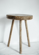 Online Designer Home/Small Office Round rustic Wooden Sofa End Table