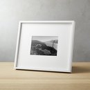 Online Designer Living Room gallery white frame with white mat 4x6
