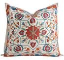 Online Designer Bedroom Hand Embroidered Uzbek Suzani Pillow