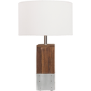 Online Designer Bedroom Restoration Wood Base Desk Lamp