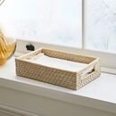Online Designer Bedroom Modern Weave Basket, Whitewashed, Medium