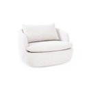 Online Designer Living Room Crescent Grand Swivel Chair