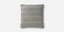 Online Designer Combined Living/Dining Hand-Made Grey Throw Pillow