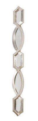 Online Designer Bedroom Silver Leaf Champagne Ingi Beveled Accent Mirror