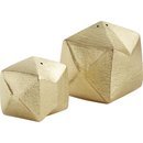 Online Designer Living Room origami gold salt and pepper set