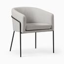Online Designer Combined Living/Dining Dunst Upholstered Dining Arm Chair