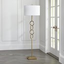 Online Designer Living Room Axiom Brass Floor Lamp