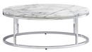 Online Designer Living Room Smart Round Marble Top Coffee Table