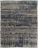 Online Designer Home/Small Office Scottsdale Blue and Beige Rug by BD Fine