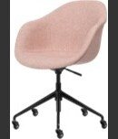 Online Designer Home/Small Office Astoria Office Chair (Coral Pink)