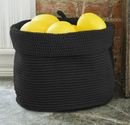 Online Designer Hallway/Entry Modé Crochet Fabric Basket With Loop