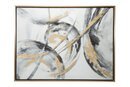 Online Designer Bedroom 'Abstract' - Picture Frame Painting Print on Canvas