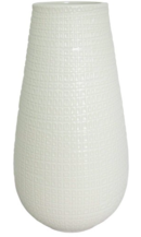 Online Designer Bathroom Textured Ceramic Vase White Tall - Threshold™