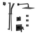 Online Designer Bathroom Delta TempAssure 17T Series Thermostatic Shower System with Integrated Volume Control, Shower Head, 3 Body Sprays and Hand Shower - Includes Rough-In Valves