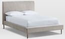 Online Designer Bedroom Roar & Rabbit™ Pleated Upholstered Bed