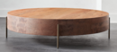 Online Designer Combined Living/Dining Coffee Table (PROCTOR LOW ROUND WOOD COFFEE TABLE)