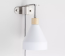 Online Designer Nursery White Bracket Pendant Light