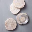 Online Designer Combined Living/Dining Petrified Wood Coasters (Set of 4)