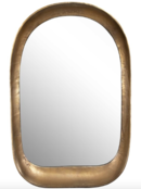 Online Designer Hallway/Entry Bertha Brass Mirror