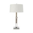 Online Designer Living Room Denley Nickel Table Lamp