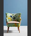 Online Designer Living Room Floret Accent Chair