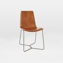 Online Designer Bedroom Slope Leather Dining Chair