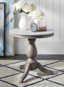 Online Designer Combined Living/Dining Alexandra Marble End Table