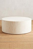 Online Designer Living Room Rounded Inlay Coffee Table