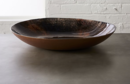 Online Designer Combined Living/Dining nova hand painted glass bowl
