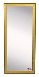 Online Designer Bedroom Ava Vintage Gold Tall Mirror
