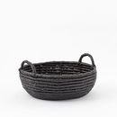Online Designer Business/Office Woven Seagrass Baskets - Black