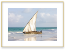 Online Designer Bedroom Old tranditional sailboat on the beach in Zanzibar