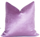Online Designer Living Room Glisten Velvet Pillow Cover - Orchid Lavander