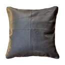 Online Designer Bedroom Leather Cross Stitch Lounge Cushion 55 x 55 cm