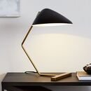 Online Designer Home/Small Office Curvilinear Mid-Century Table Lamp 