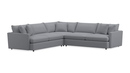 Online Designer Combined Living/Dining Lounge II 3-Piece Sectional Sofa
