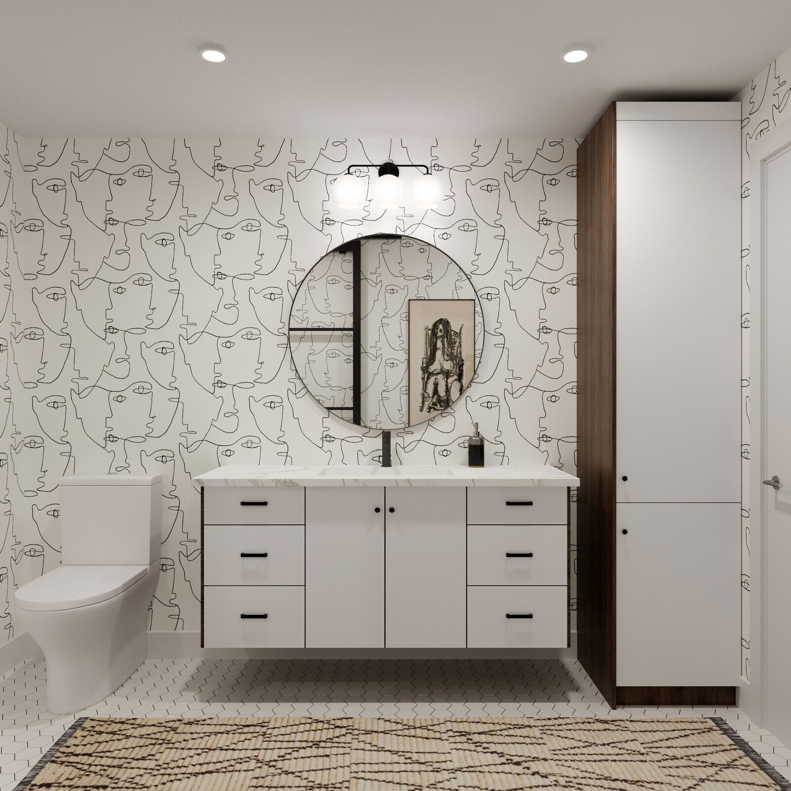 Modelo 3D de Baño por Diseñador Online 2