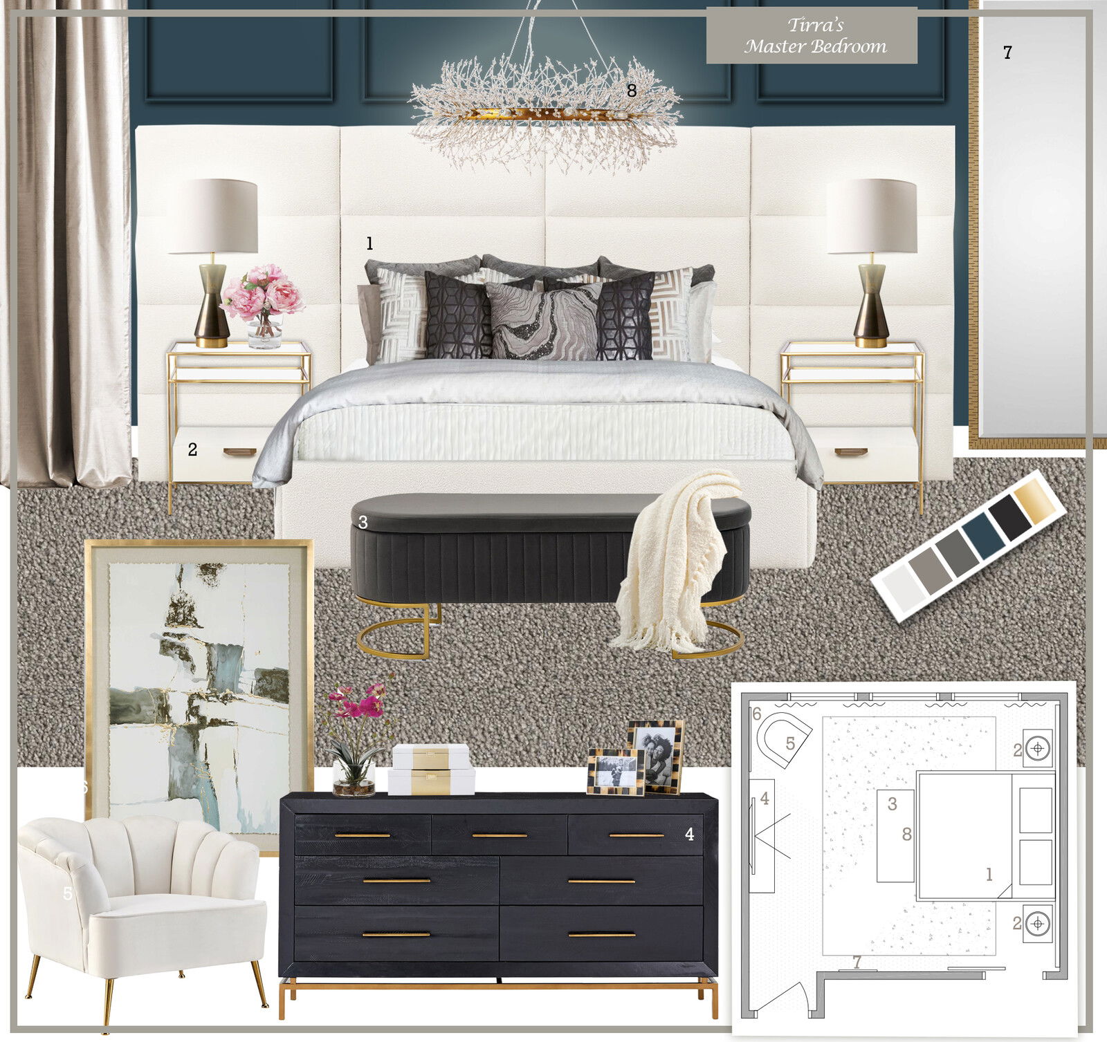 Online Designer Bedroom Interior Design Ideas