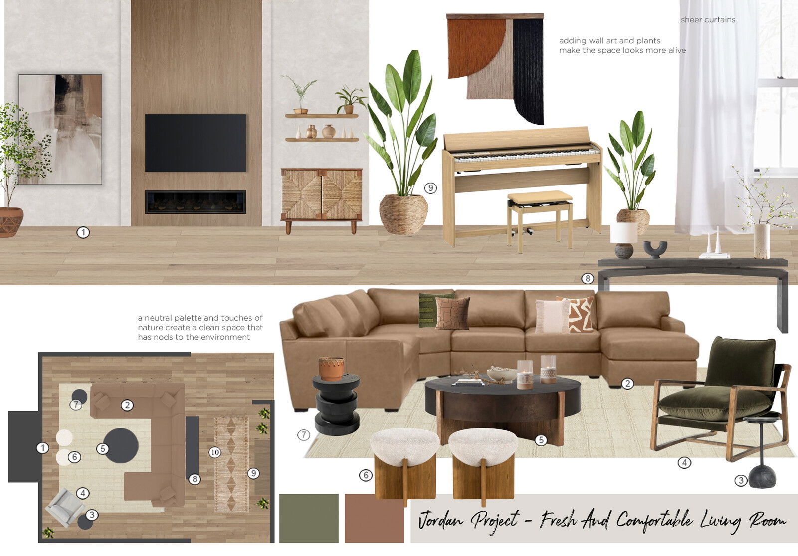 Online Designer Living Room Interior Design Ideas