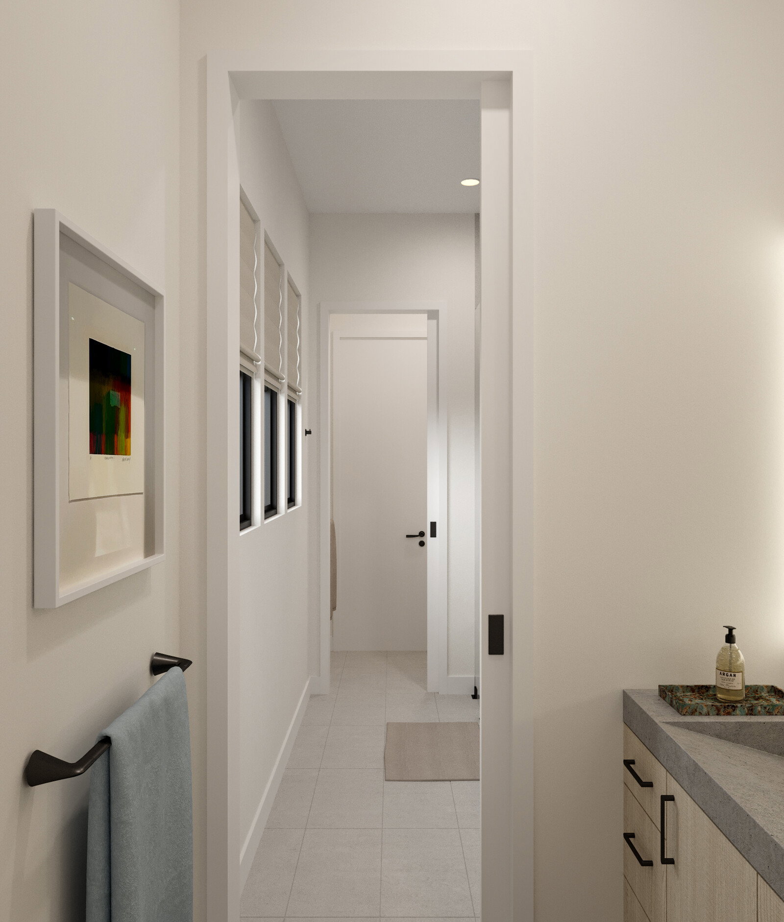 Online Designer Bathroom 3D Model 1