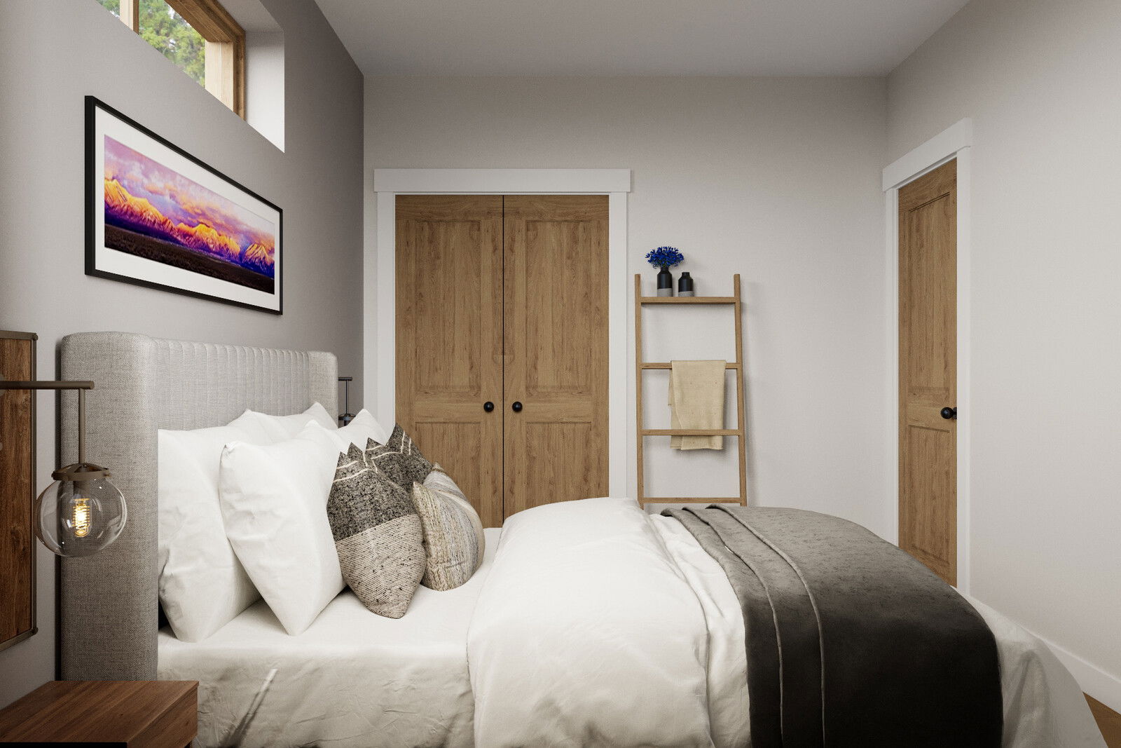 Online Designer Bedroom 3D Model 2