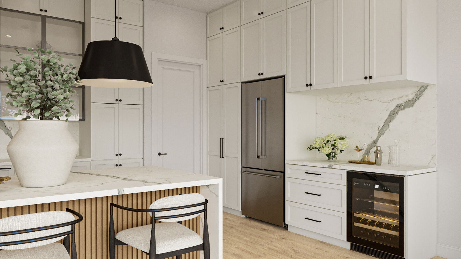 Online Designer Kitchen 3D Model 3