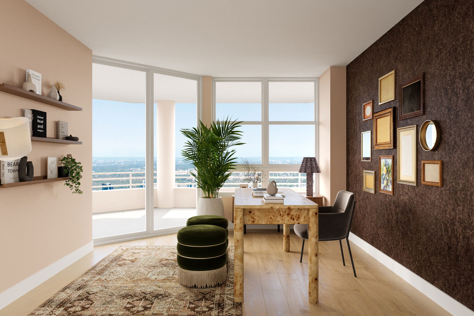 Online Designer Home Office 3D Model 2