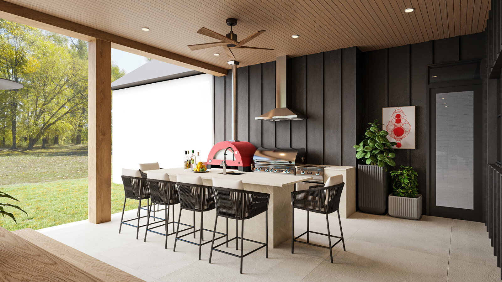 Online Designer Patio 3D Model 3